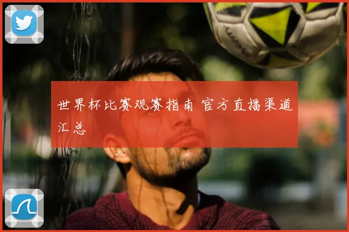 世界杯比赛观赛指南 官方直播渠道汇总