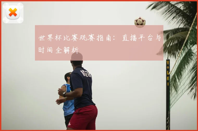 世界杯比赛观赛指南：直播平台与时间全解析